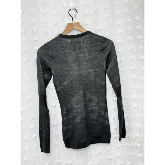 SmartWool Intraknit 200 Thermal Merino Base Layer Crew Shirt Gray Size XS - Picture 6 of 6